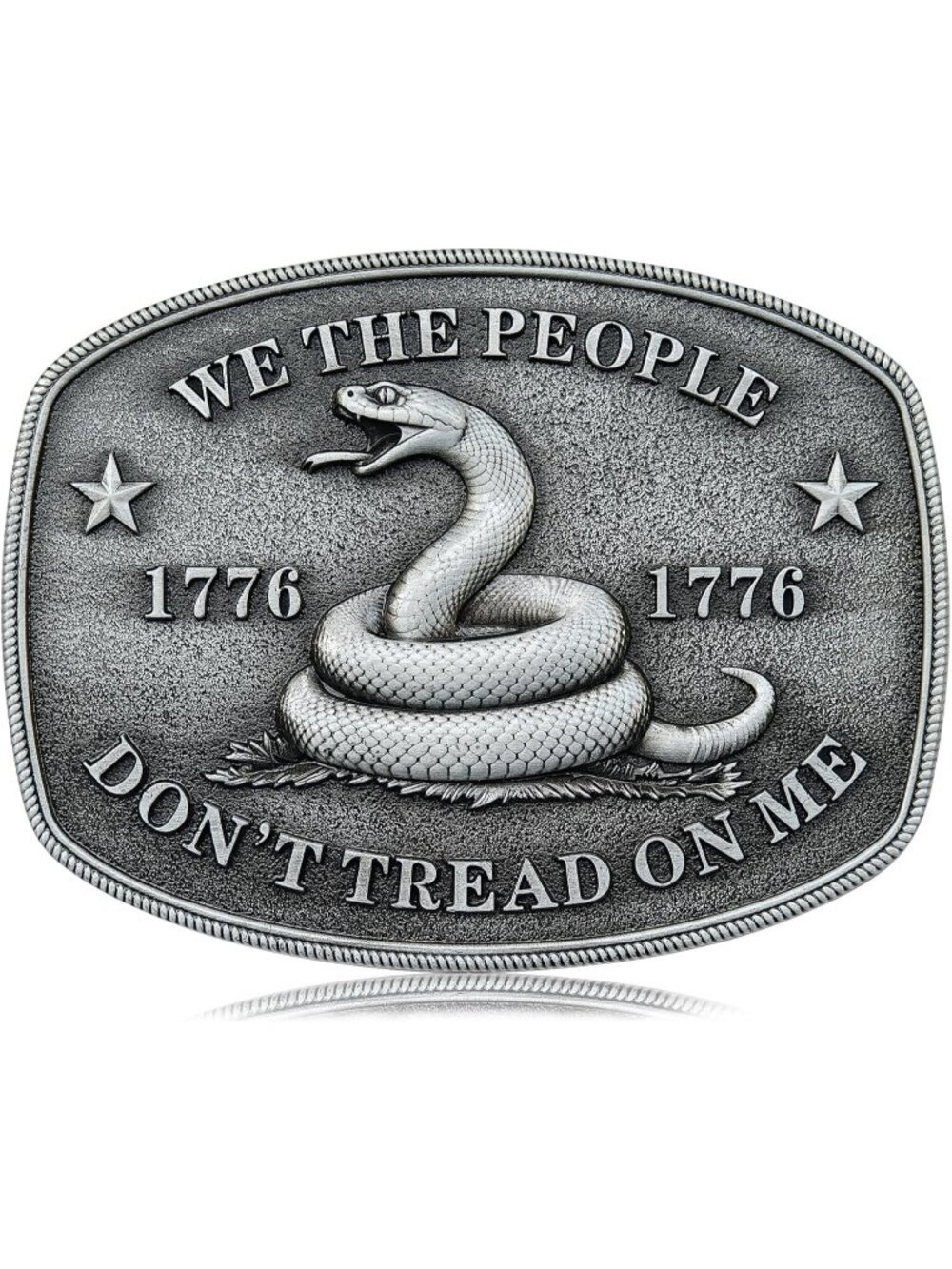 Men Sandblasted Silver Imported Large Cowboy Belt Buckle for Men Women